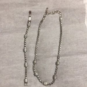 Brighton necklace and bracelet set